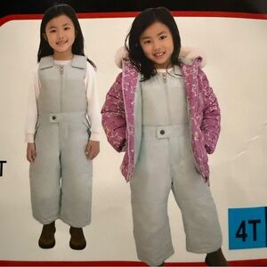 NWT SPYDER Girls 2 Piece Fully Adjustable Snow Suit 3T 4T 6